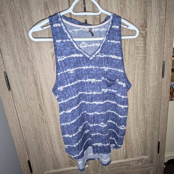 *3 FOR $9* Jaclyn Intimates Tie Dye Print Sleeveless Flowy Loungewear Tank Top M - Picture 1 of 1